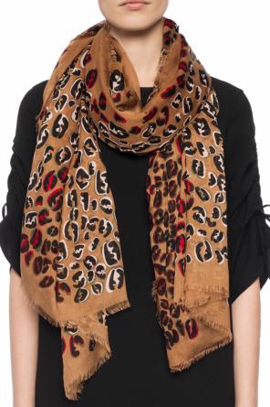 Patterned scarf, zdjęcie 2 Patterned scarf od Fendi